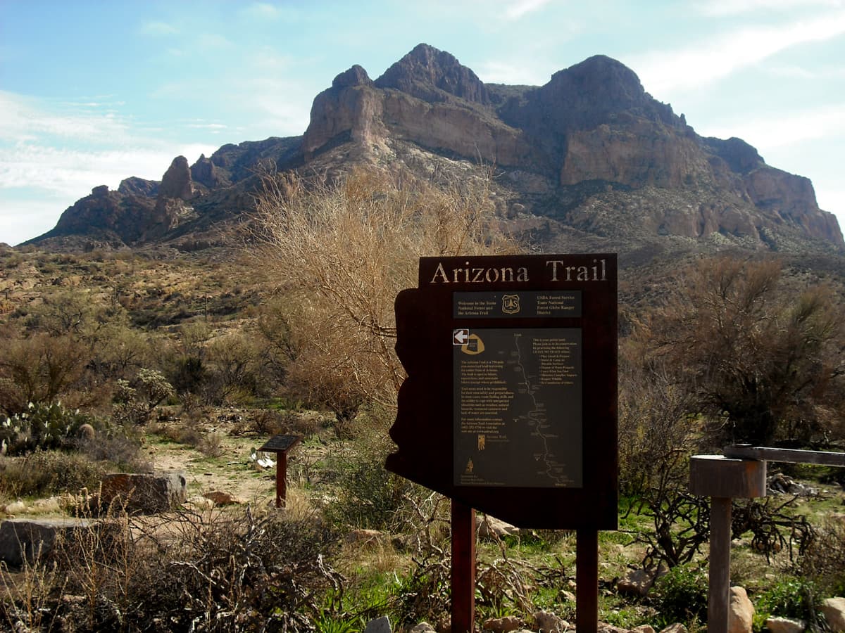 Arizona Trail 222 — area context