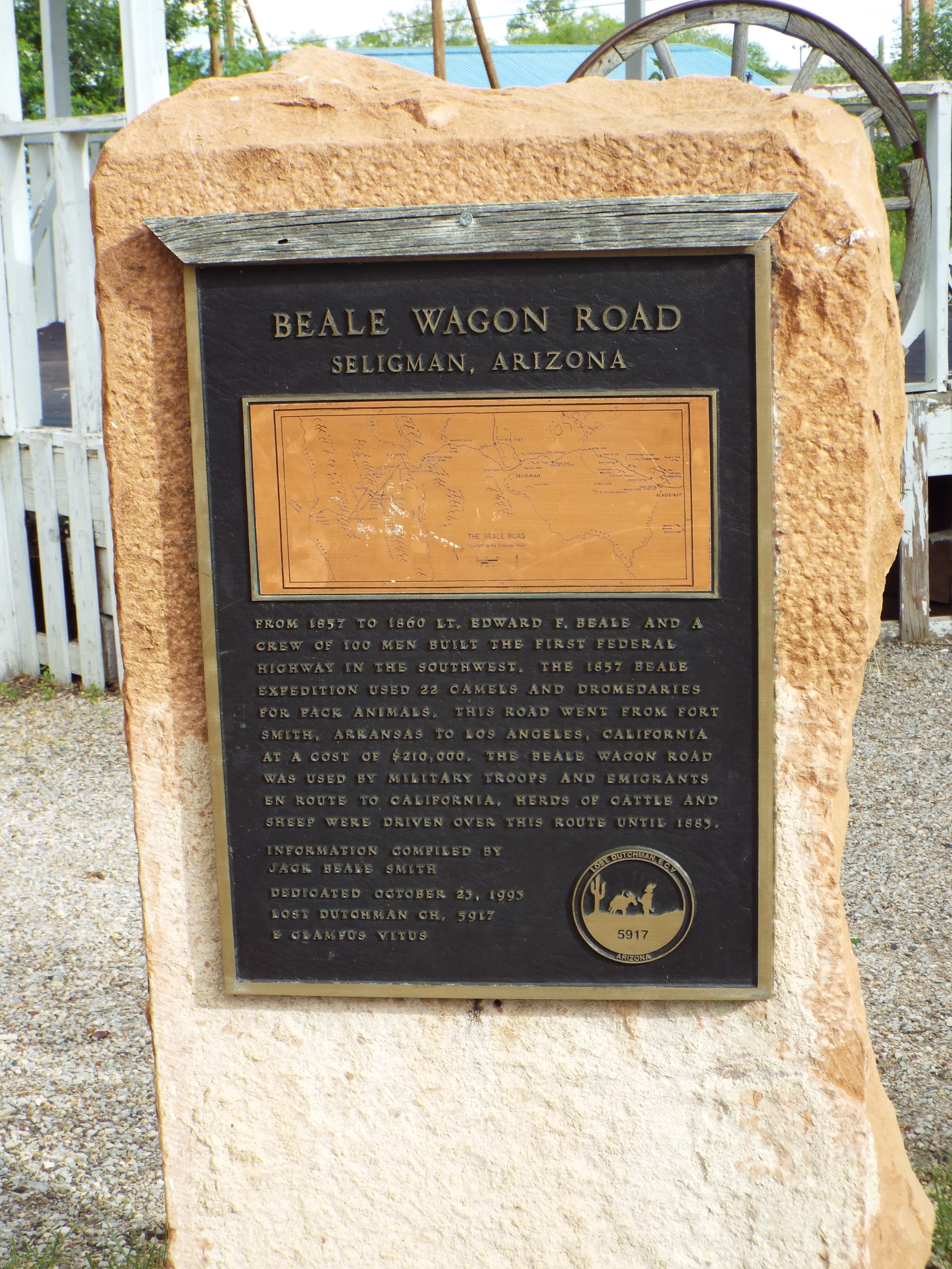 Beale Wagon Road 61 — area context