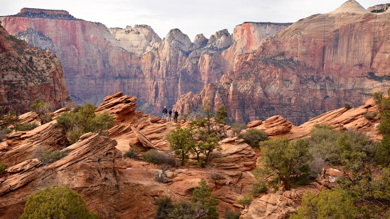 Canyon Overlook Trail route overview