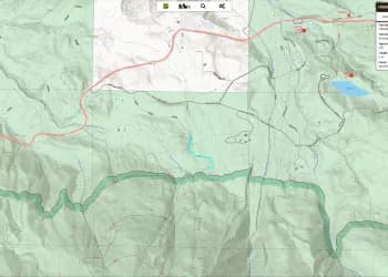 Forsee Creek Trail 1E06.1 route overview