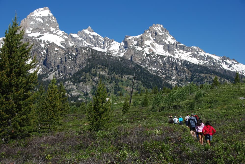 Taggart Lake Trail route overview